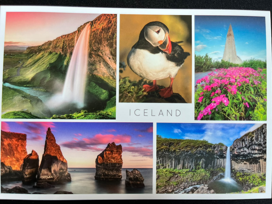 Personalized Iceland postcard #3