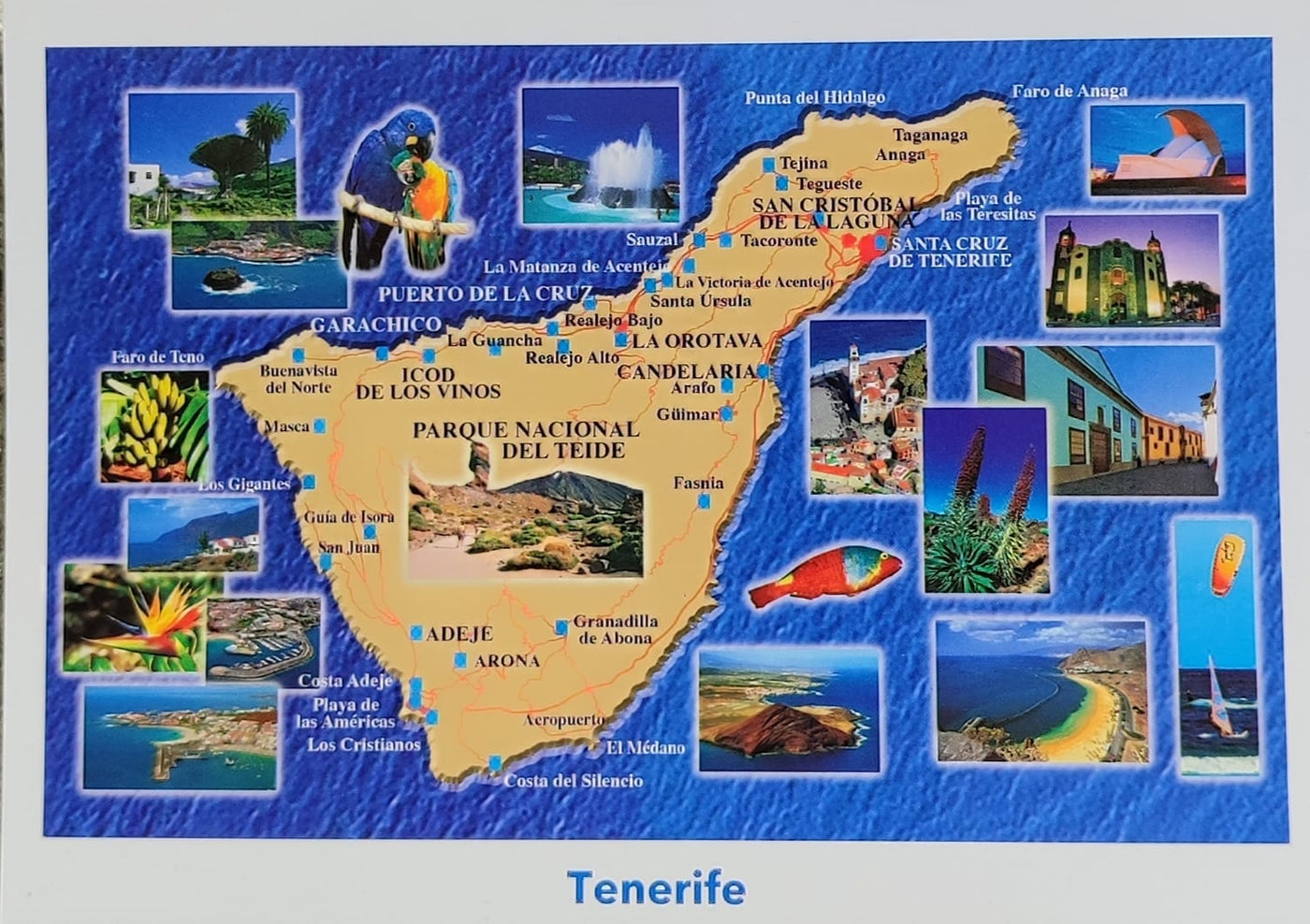 Personalized Tenerife postcard #1